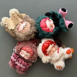 SKULLPANDA L'impressionnisme and Winter Symphony Plush Dolls